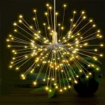  Micro LED-es tüzijáték dekoráció, 500 LED