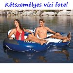 Intex River Run kétszemélyes úszógumi,  vízi fotel, fedeles hűtőrekesszel