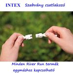 Intex River Run kétszemélyes úszógumi,  vízi fotel, fedeles hűtőrekesszel