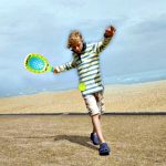 Felfújható strand teniszütő szett