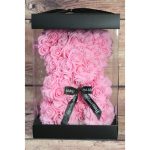 Rózsa maci többszínben, örökrózsa