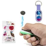 PopPuck stresszoldó, 2 mágnessel, kulcstartóval , fidget toys