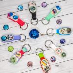 PopPuck stresszoldó, 2 mágnessel, kulcstartóval , fidget toys