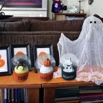 Halloween hógömb készlet – 6 db-os dekoráció