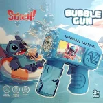 Stitch mintás automata buborékfújó pisztoly