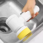 Új Magic Brush USB-vel! elektromos tisztítókefe 5 az 1-ben 
