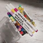 48db-os vékony Akril filc készlet, kőre, textilre, fára, üvegre