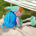 Babás, figurás gyerek hátizsák 