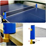 Ping-pong háló, kihúzható, hordozható asztalitenisz szett