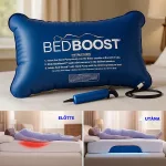Bed Boost matracemelő párna, felfújható matracbetét