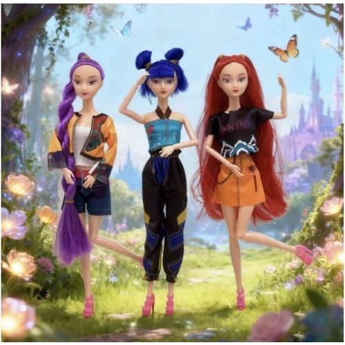 K-POP Demon Hunters baba énekel 3db-os