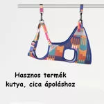 Kisállat függőágy, kutya, macska kozmetikai ápoló csomaggal