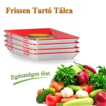 Élelmiszer frissentartó tálca, okostálca 