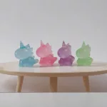 Unikornis forma Jelly Squish zselés squishy