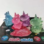 Unikornis forma Jelly Squish zselés squishy