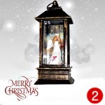 Karácsonyi mintás LED lámpások