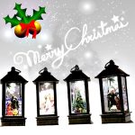 Karácsonyi mintás LED lámpások