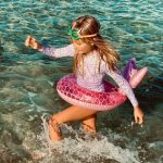 Sellő úszógumi gyerekeknek 