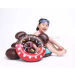 Disney fánk úszógumi, felfújható Mickey & Minnie donut 80cm