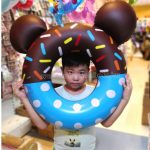 Disney fánk úszógumi, felfújható Mickey & Minnie donut 80cm