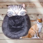 Kutya, cica fejes puha plüss fekhely, kutyaágy, cicaágy 