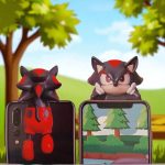 Sonny Angel Hippers Sonic series mini figura telefonra, laptopra vakdoboz