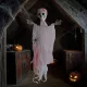 Felakasztható csontváz pókkal halloween dekoráció