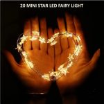 Micro LED csillagos fényfűzér 