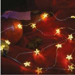 Micro LED csillagos fényfűzér 