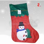 Filc karácsonyi Mikulás csizma 35cm-es