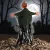 Felakasztható tök szellem, halloween dekoráció 100cm