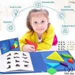 MágnesesTangram, Montessori játék