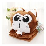 3 az 1-ben plüss takaró + párna + kézmelegítő