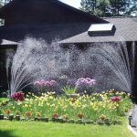  360 fokos öntözőrendszer állítható szórófejekkel