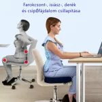 Memoriahabos ülőpárna bambusz-rostos huzattal