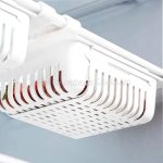 Kihúzható hűtőszekrény-tároló doboz, kosár méretezhető 