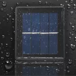 Napelemes, kültéri dekor fényfüzér, 200 micro LED-es, távirányítóval, 20 méter