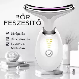   Intenzív elektromos, fényterápiás, ránctalanító, arc kezelő, bőrfeszesítő ES-1081
