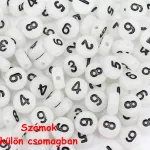 Betű gyöngy, karkötő készítő készlet 800+ db-os