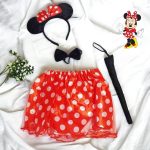 Minnie egér jelmez, szett 