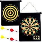 Mágneses, kétoldalas darts készlet