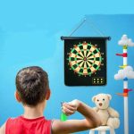 Mágneses, kétoldalas darts készlet