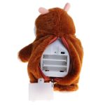 Interaktív beszélő és sétáló plüss hörcsög