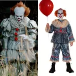 Pennywise IT gonosz bohóc gyerek jelmez maszkkal