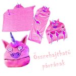 Kapucnis, világító takaró, plüss köpeny 