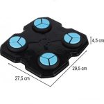 Intelligens fali boxgép gyerekeknek 4 ütőponttal, Bluetooth funkcióval