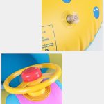 Felfújható beülős, baba, gyerek úszógumi , levehető napfénytetővel 