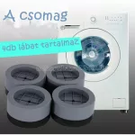 Rezgéscsillapító, zajcsökkentő talp mosógéphez, 4db-os 