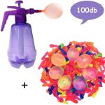 Vízibomba szett, pumpás töltő + 100db lufi