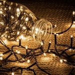 100 LED-es elemes fényfüzér